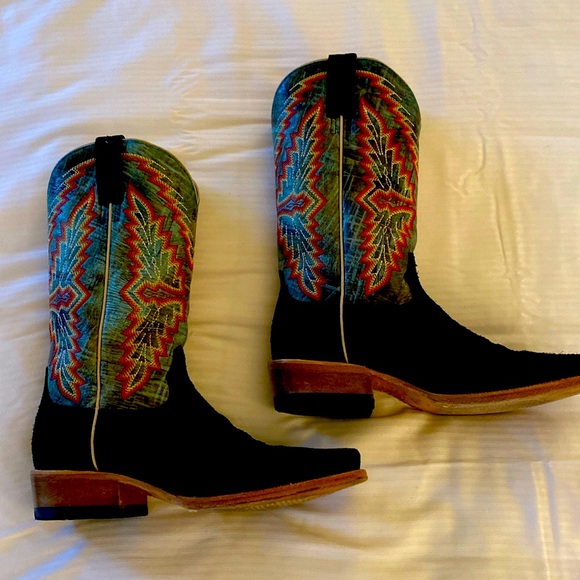 Ariat Men’s Suede Cowboy Boots - Picture 1 of 10